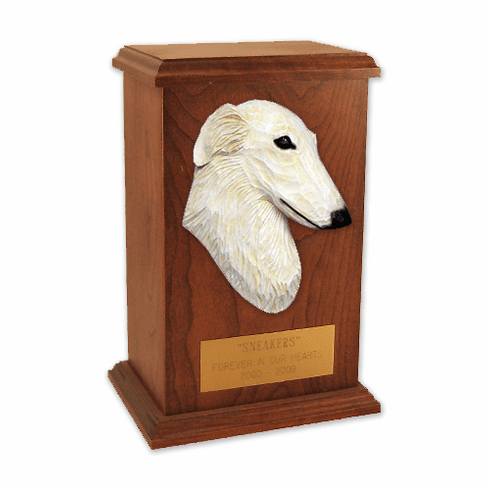 Borzoi Memorial Urn