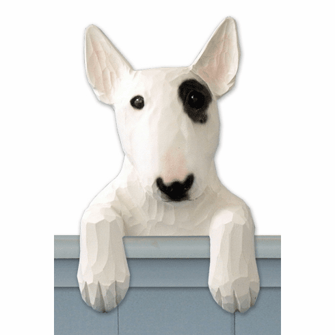 Bull Terrier Door Topper