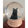 Cairn Terrier Snowglobe / Red Heart Glitterglobe