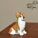 Corgi Dog Christmas Ornament