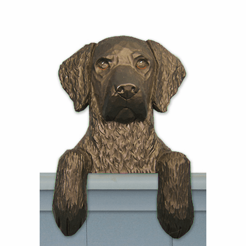 Curly Coated Retriever Door Topper