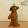 Dachshund Wirehair 3-Dimenional Christmas Ornament