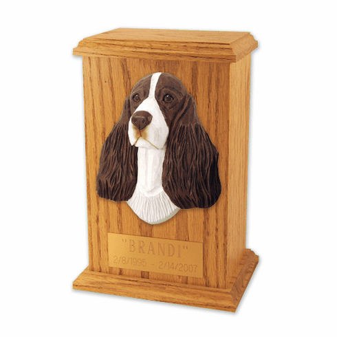 English Springer Spaniel Memorial Urn