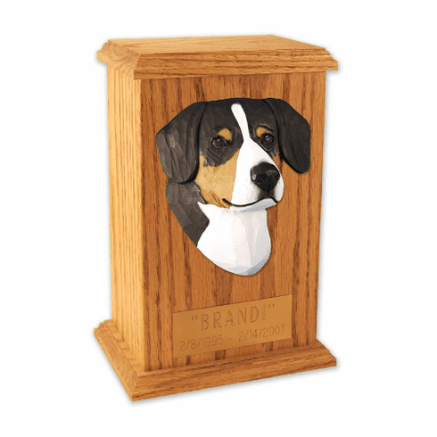 Entlebucher Mountain Dog Memorial Urn