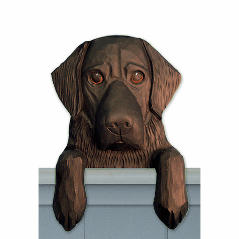 Flat Coated Retriever Door Topper