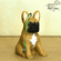 French Bulldog 3-Dimenional Christmas Ornament