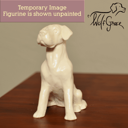 Great Dane Natural Ears Dog Christmas Ornament