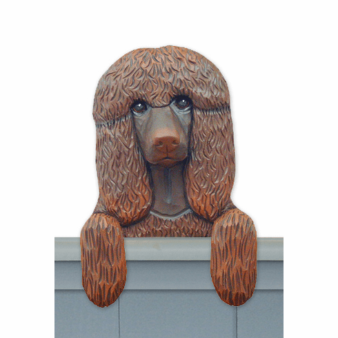 Irish Water Spaniel Door Topper