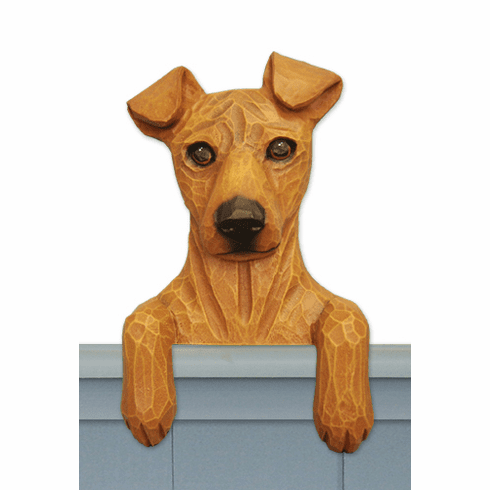 Miniature Pinscher Natural Door Topper