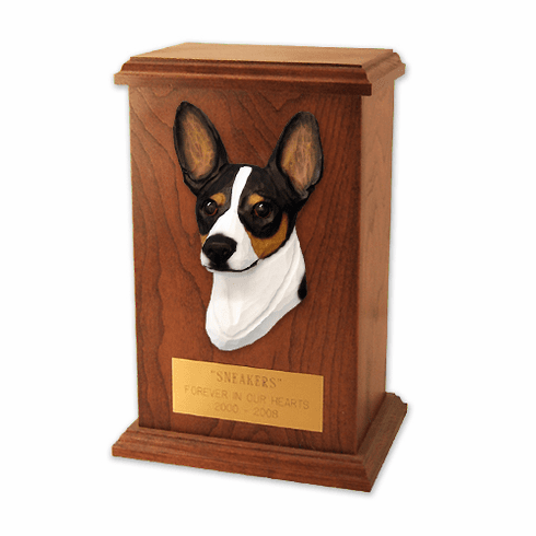 Rat Terrier Memorial Urn