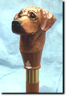 Rhodesian Ridgeback Walking Stick, Hiking Staff