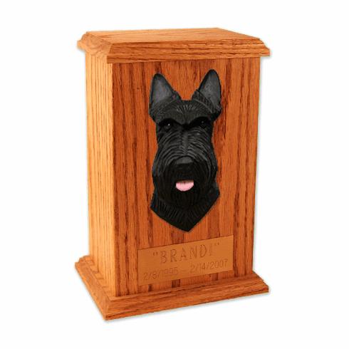 Scottish Terrier Memorial Urn