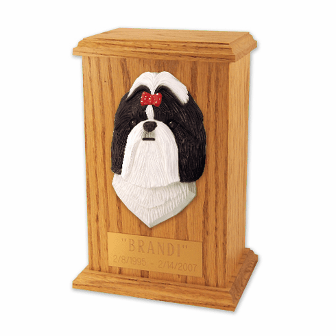 Shih Tzu Memorial Urn