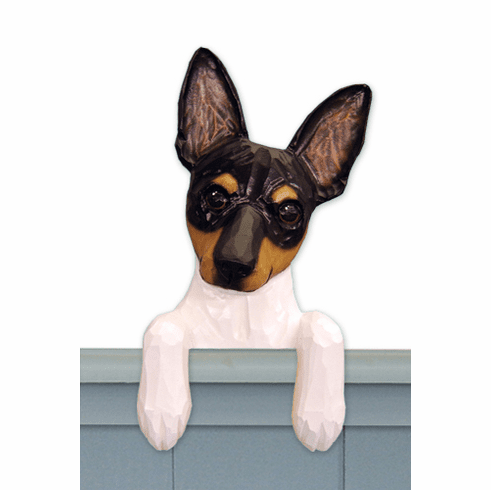 Toy Fox Terrier Door Topper