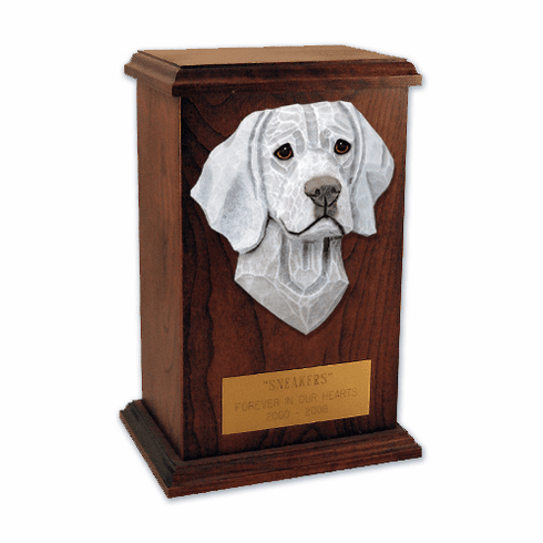 Weimaraner Memorial Urn