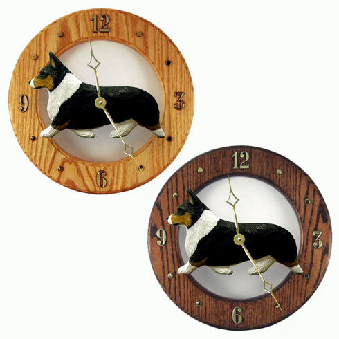 Welsh Corgi (Pembroke) Wall Clock-Tri