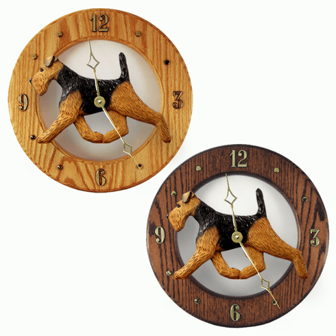 Welsh Terrier Wall Clock-Standard
