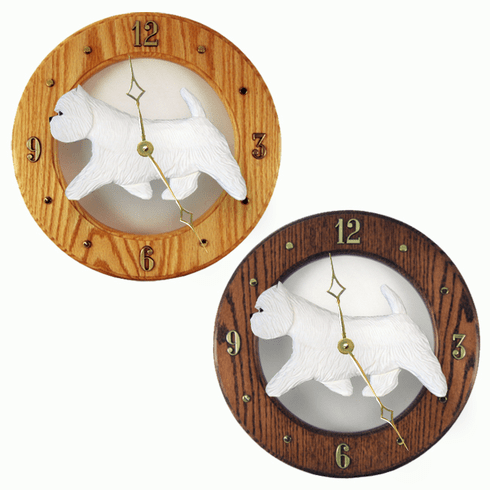 West Highland Terrier Wall Clock-Standard
