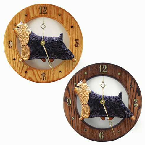 Yorkshire Terrier Wall Clock-Standard