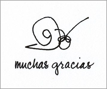 Muchas Gracias Clipart