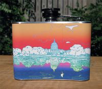 U.S.  Capitol Ombr&#233 Flask - Multicolor Flask