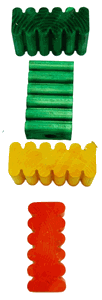 Zoo Max 4 Groovy Blocks 2x3