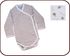 Nougat Organic Stripe Rib Onesie