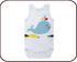 Cosmic Chat Organic Onesie in Natural main image 0