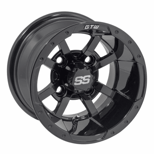 10"  GTW Storm Trooper Black Wheel