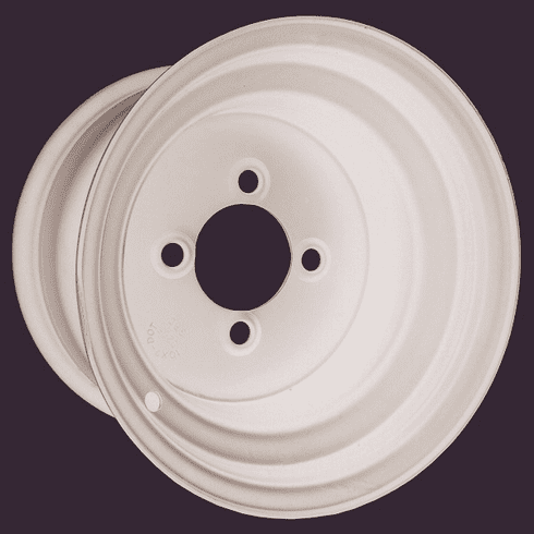 10" Matte Black Steel Wheel (3:5 Offset)
