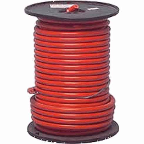 100' Spool Red 6-Gauge Bulk Cable