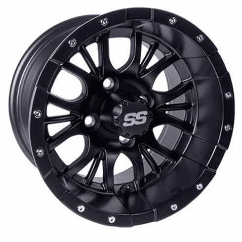 12"  GTW Diesel Matte Black Wheel
