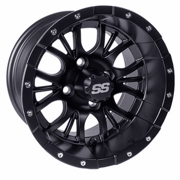 12"  GTW Diesel Matte Black Wheel