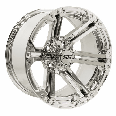 12"  GTW Specter Chrome Wheel