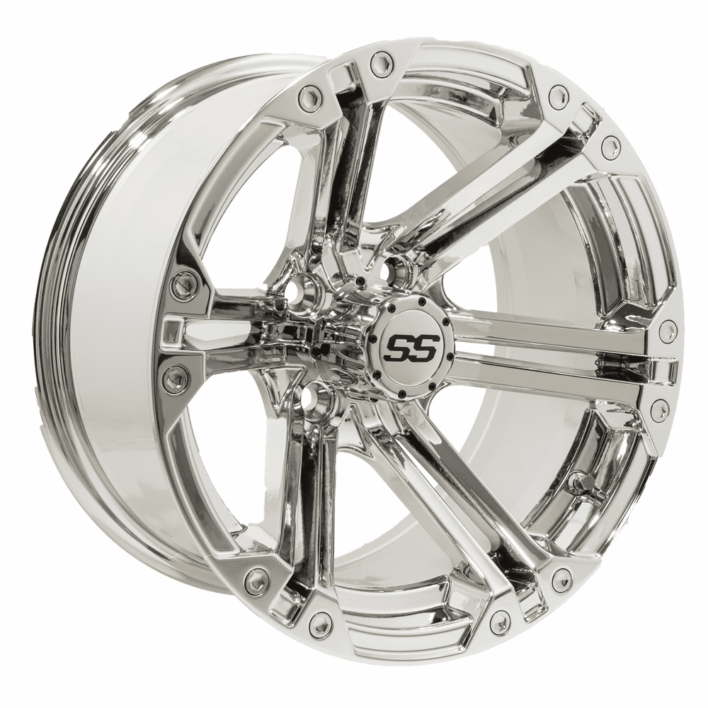 12"  GTW Specter Chrome Wheel