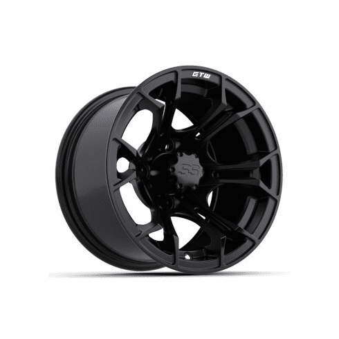 12"  GTW Spyder Wheel Matte Black