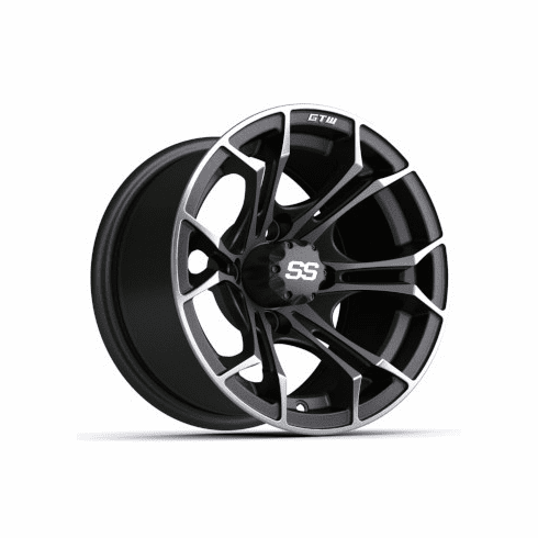 12"  GTW Spyder Wheel Matte Gray
