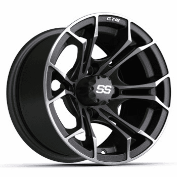 12"  GTW Spyder Wheel Matte Gray