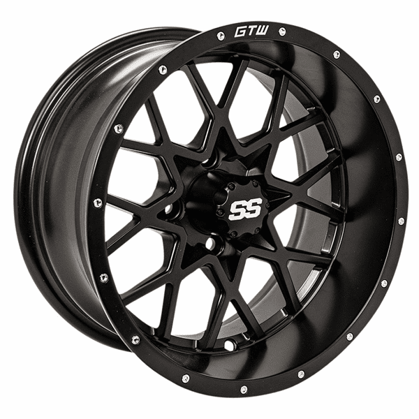 12"  GTW Vortex Matte Black Wheel