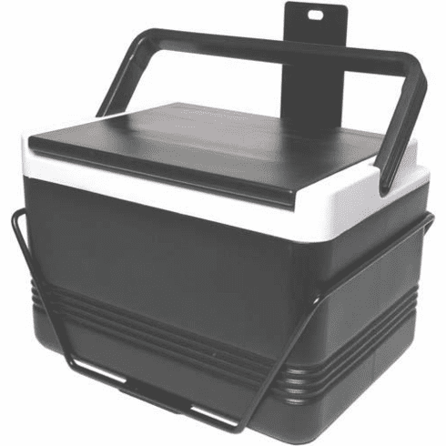 12 QT. BLACK COOLER & BRACKET, EZ RXV PASS