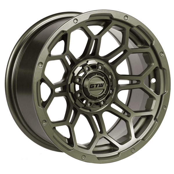 14"  GTW Bravo Matte Recon Green Wheel