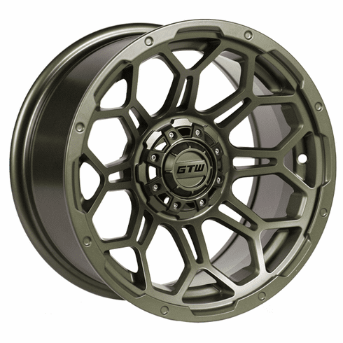 14"  GTW Bravo Matte Recon Green Wheel
