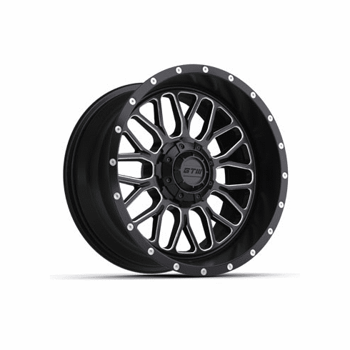 14"  GTW Helix Black & Machined Wheel