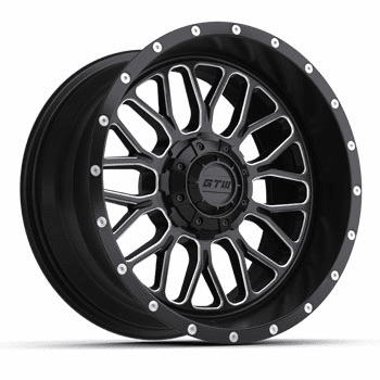 14"  GTW Helix Black & Machined Wheel