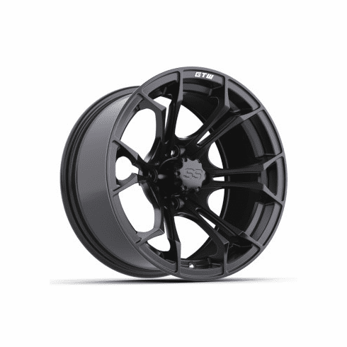 14"  GTW Spyder Matte Black Wheel