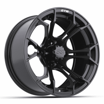 14"  GTW Spyder Matte Black Wheel