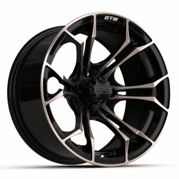 14"  GTW Spyder Wheel Matte Black with Bronze