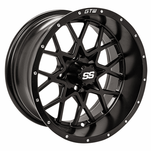 14"  GTW Vortex Matte Black Wheel