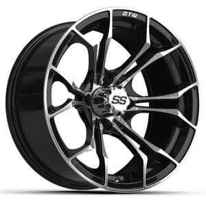 15"  GTW Spyder Wheel Gloss Black
