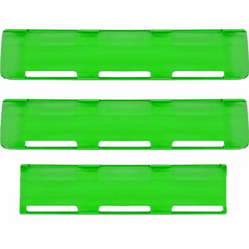 24"  Green Single Row LED Light Bar Cover Pack